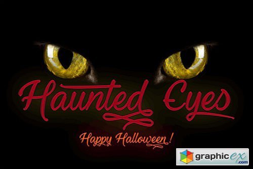 Haunted Eyes Font