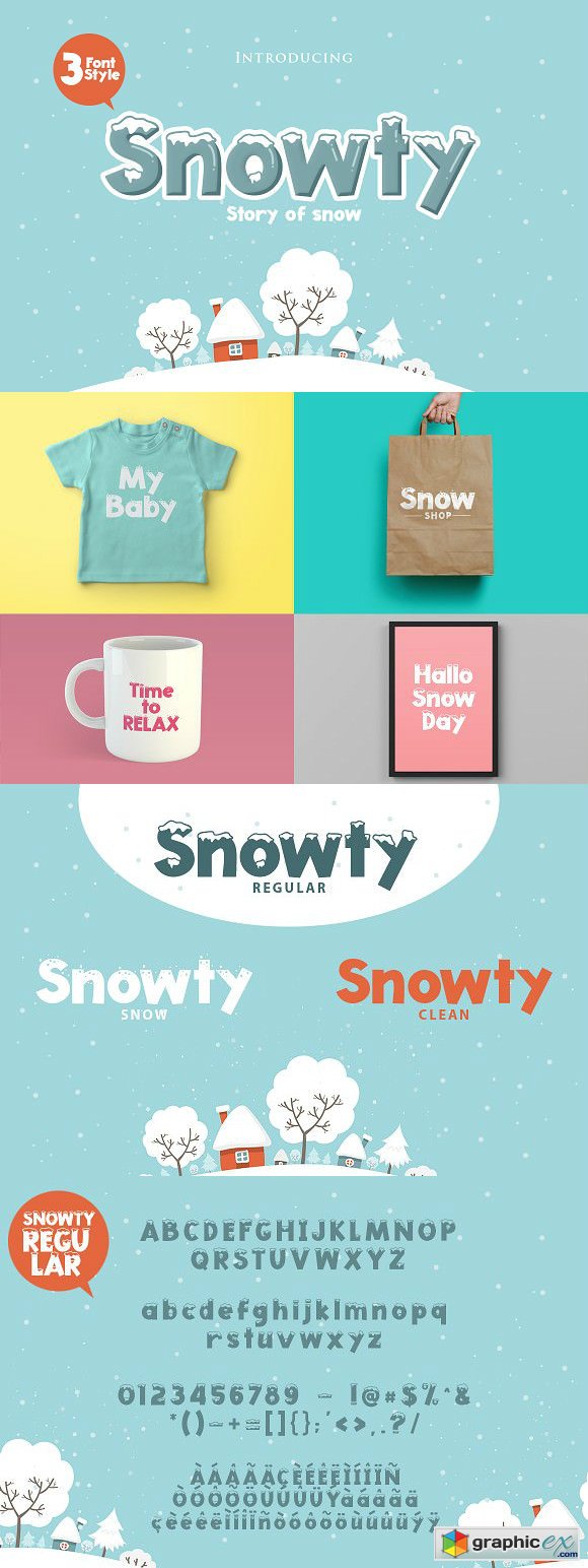 Snowty 3 Font