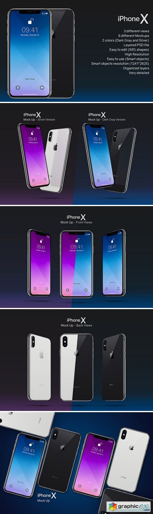 Mockup Composition Iphone X