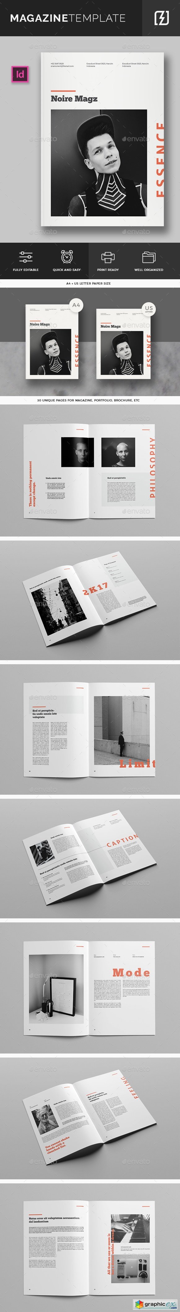 Magazine Template 20927409