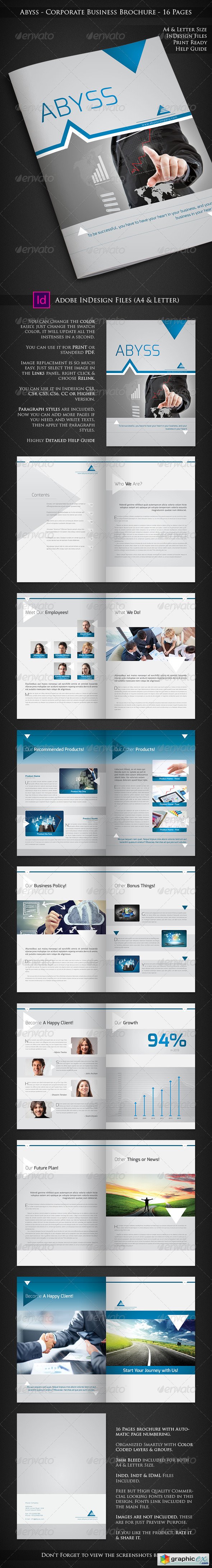 Abyss - Corporate Business Brochure - 16 Pages