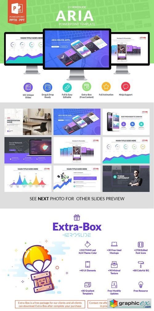 Aria Business Powerpoint Template