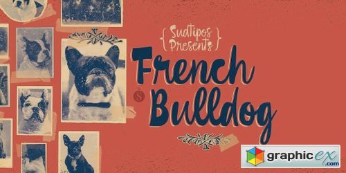 French Bulldog Font