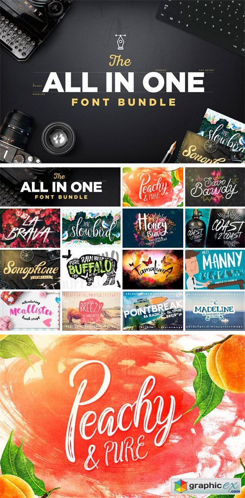 The All In One Font Bundle