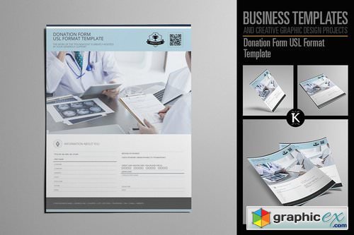Donation Form USL Format Template