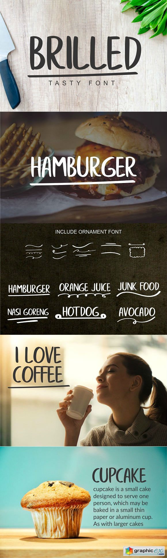 Brilled Font - Delicious Font
