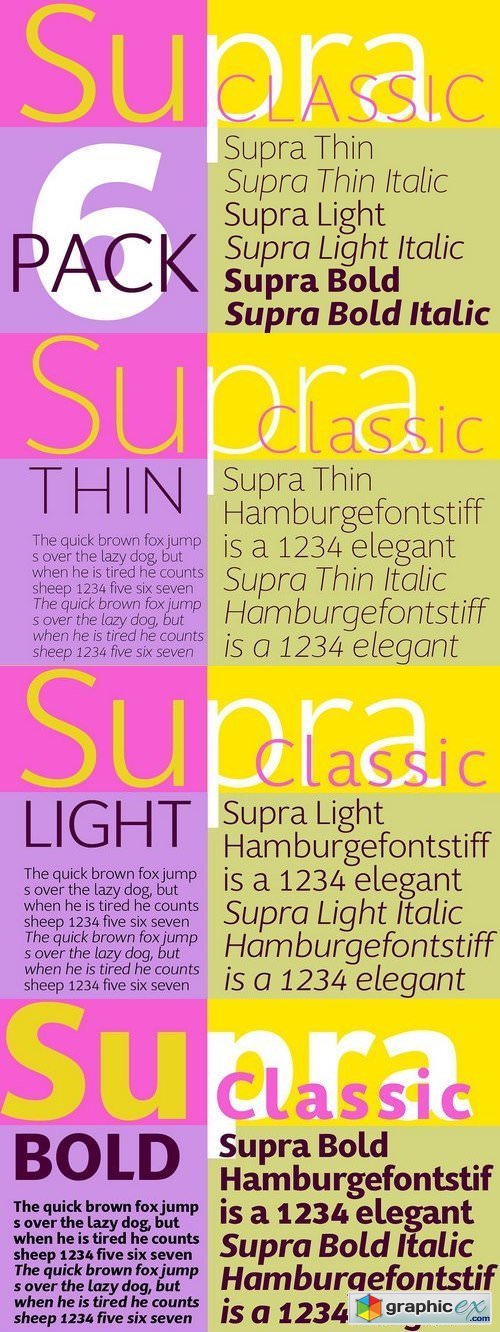 Supra Classic 6-Pack