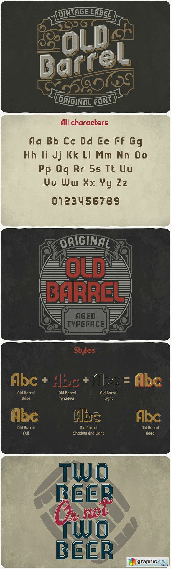 Old Barrel typeface