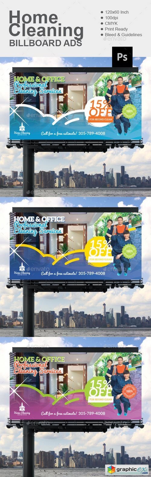 Home Cleaning Billboard