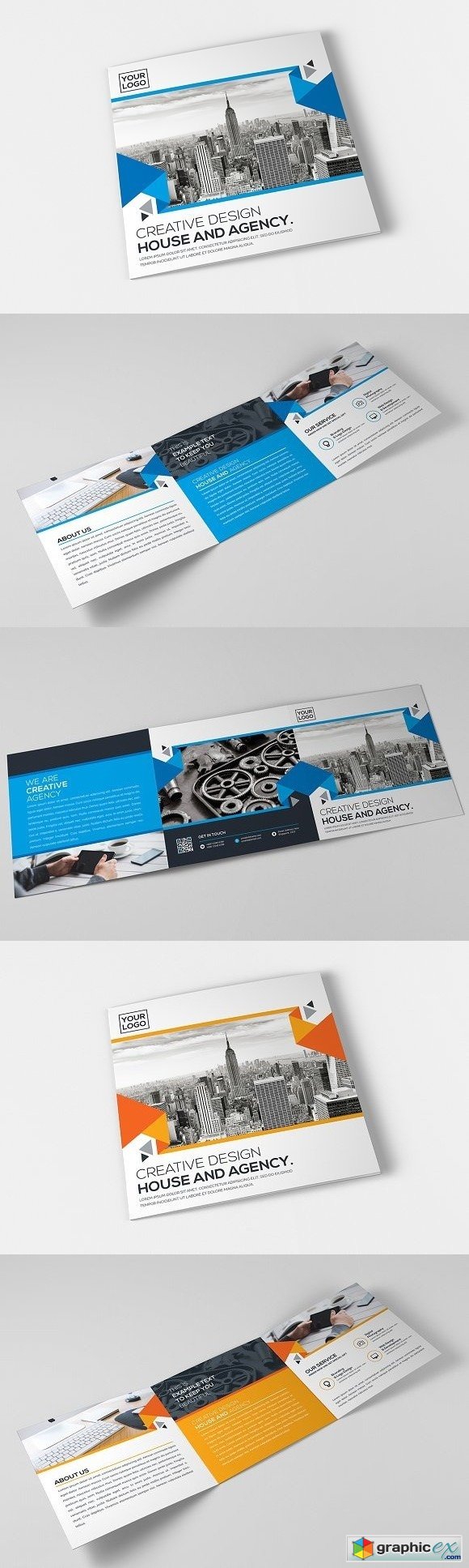 Creative Square Tri-Fold Brochure