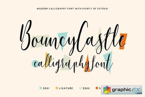 Bouncy Castle Font Family