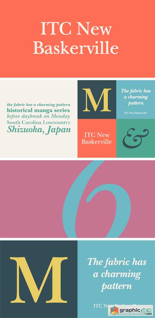 ITC New Baskerville Font Family