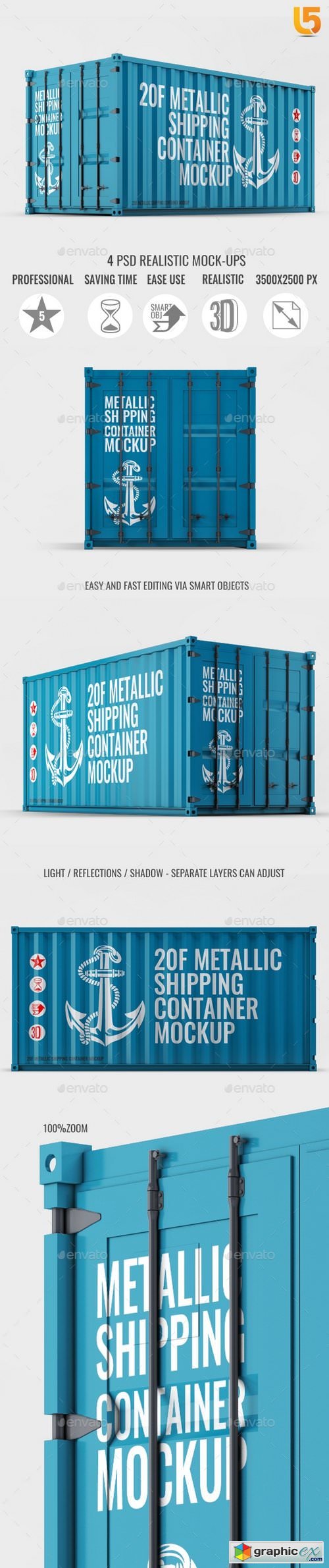 Shipping Container Mock-Up