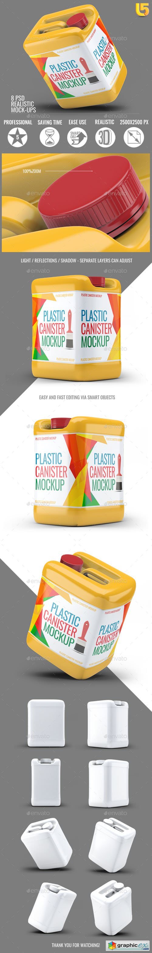Plastic Canister Mock-Up