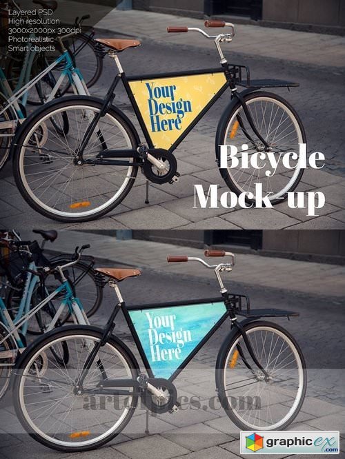 Bicycle Mockup