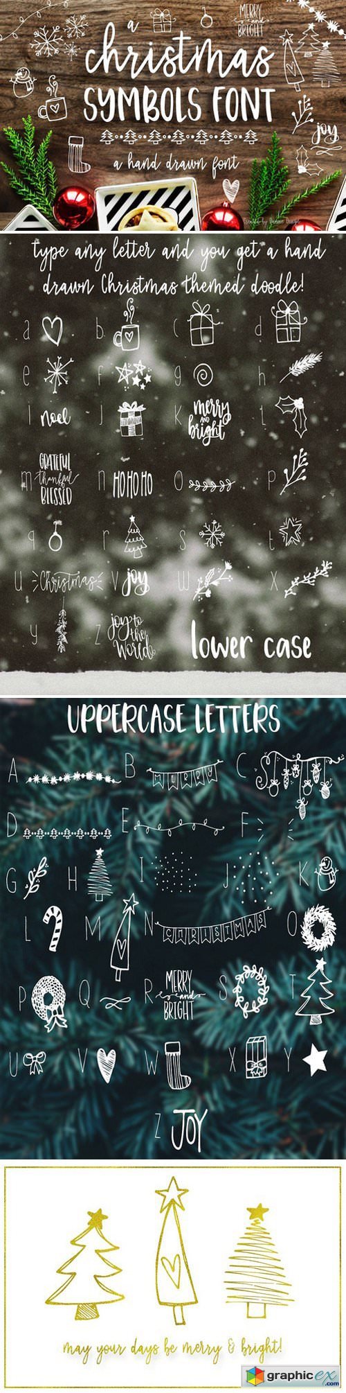Christmas Symbols Font