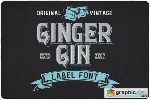 Ginger Gin typeface