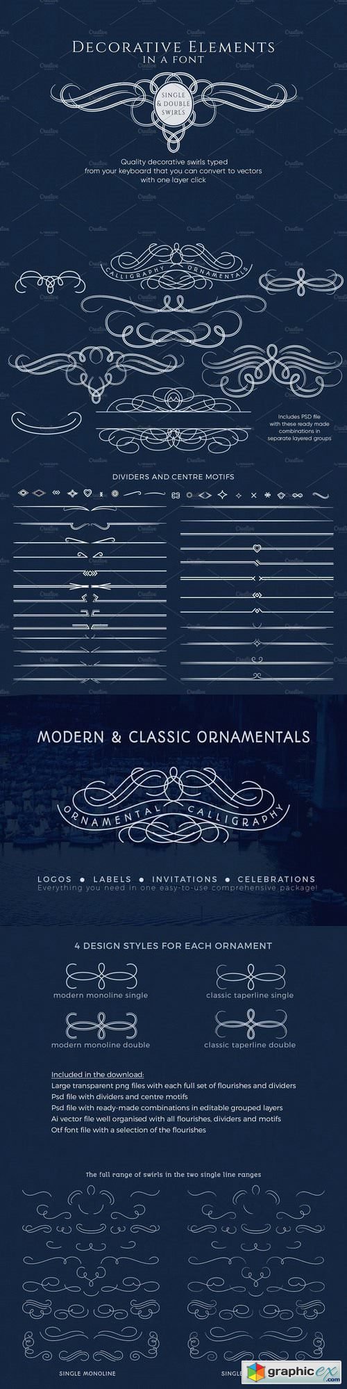 Modern & Classic Ornament Styles