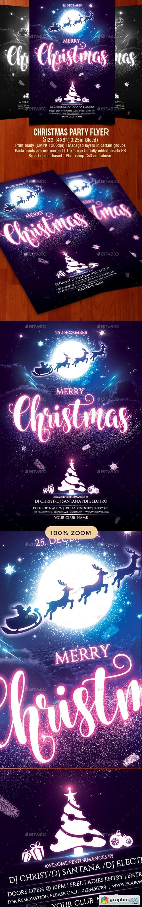 Christmas Party Flyer 21023856