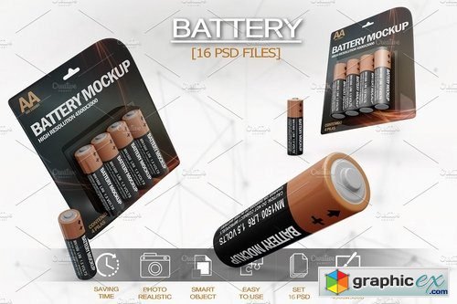 Battery Mockup