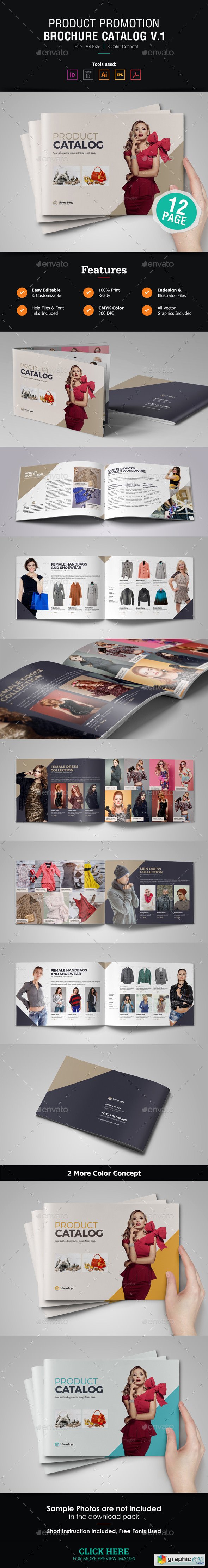 Product Promotion Brochure Catalog