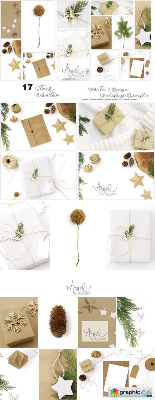 �White & Beige� Christmas Bundle