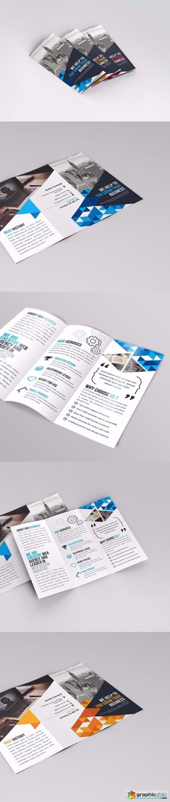 Business Tri-Fold Brochure 2080748