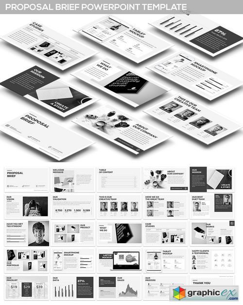 Proposal Brief Powerpoint Template 2142599
