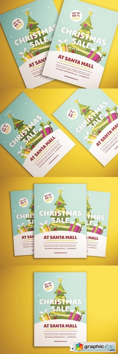 Christmas Sale Flyer Vol. 01