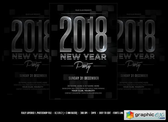 New Year Party Flyer 2097235