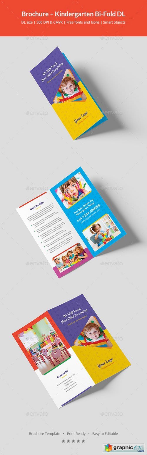 Brochure  Kindergarten Bi-Fold DL