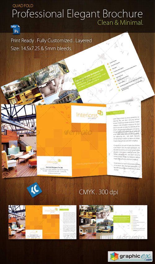 Quad-Fold Brochure 127646