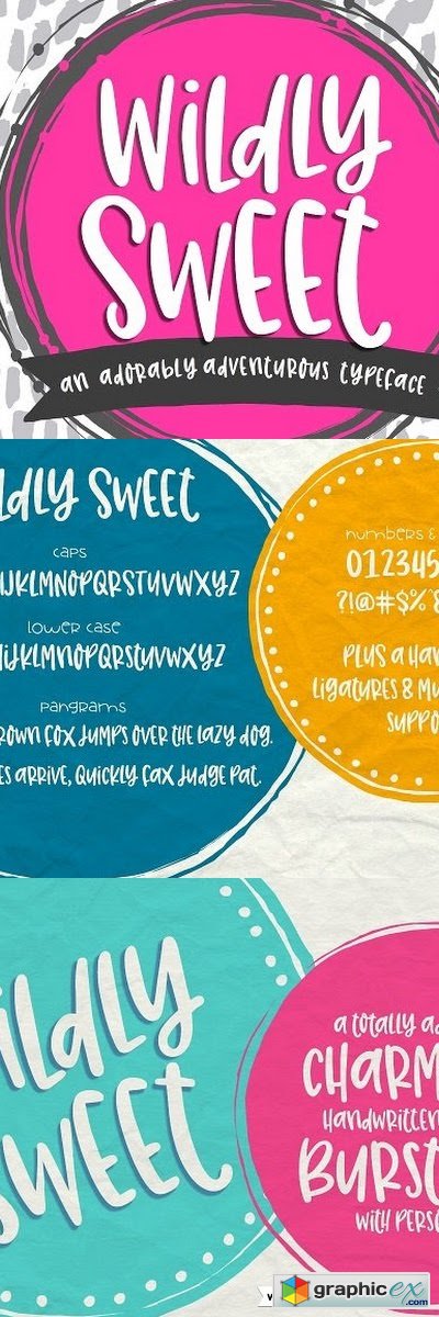 NEW Font Wildly Sweet