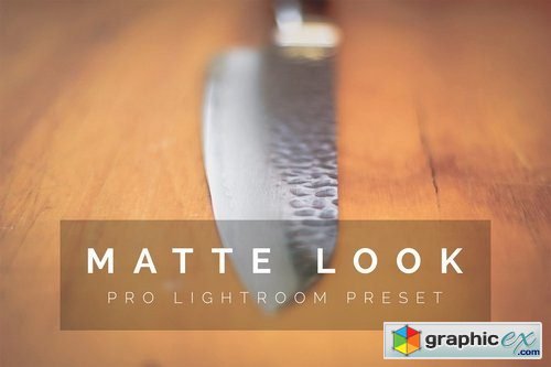 Matte Look Pro Lightroom Preset