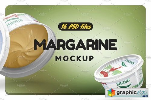 Margarine Box MockUp