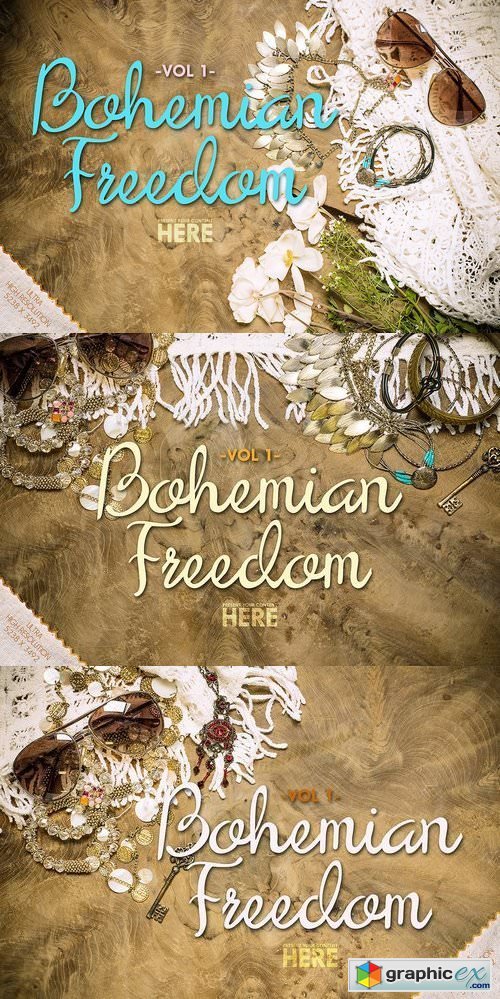 Bohemian Freedom Header/Hero -vol 1