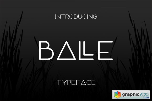 Balle (Rounded Font)