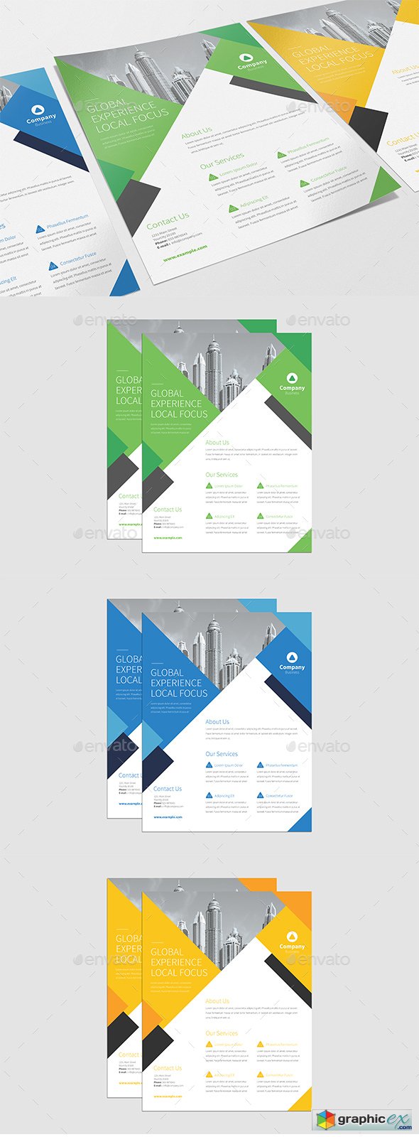 Corporate Business Flyer 21093534