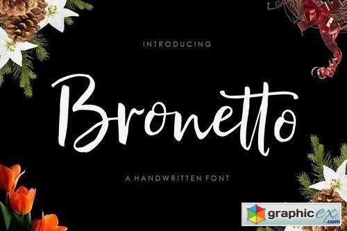 Bronetto Brush Font