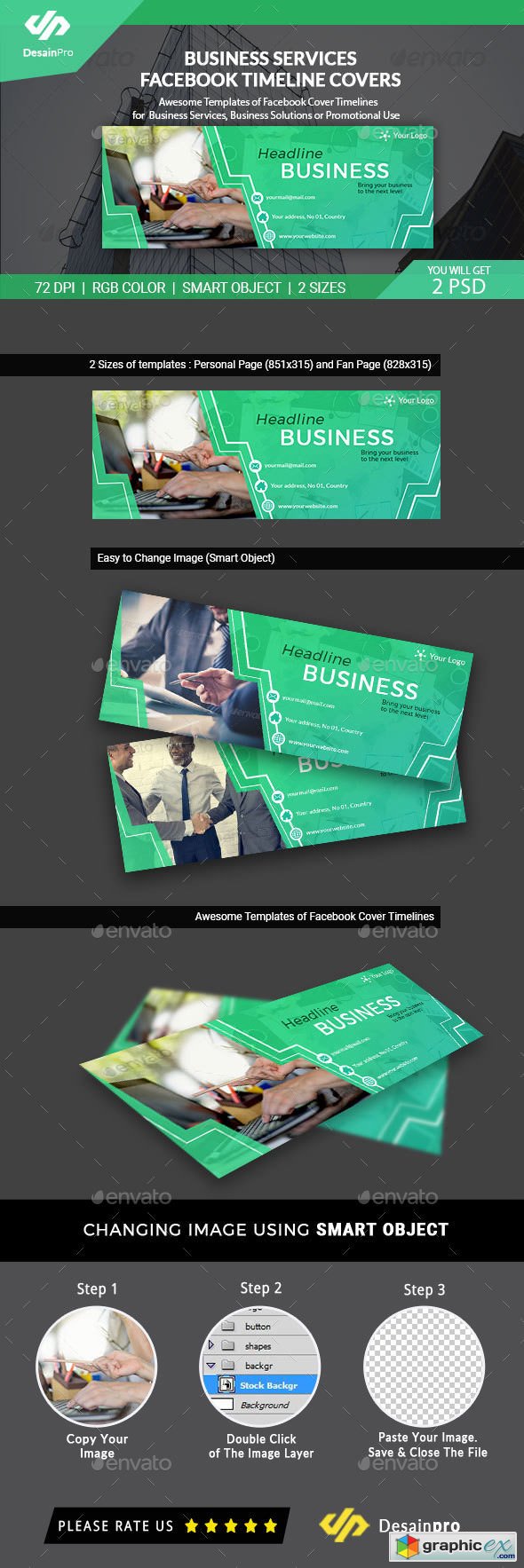Business Services Facebook Timeline Covers - AR