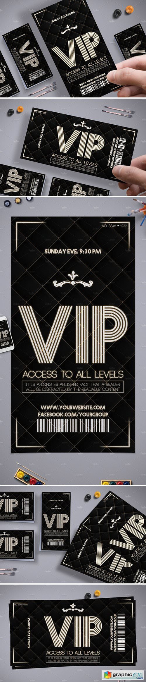 Luxury VIP Pass Card