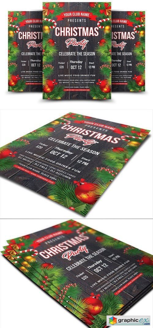 Christmas Party Flyer 2031719