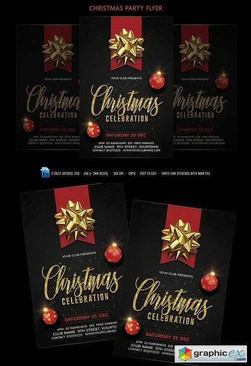 Christmas Celebration Flyer 2032740