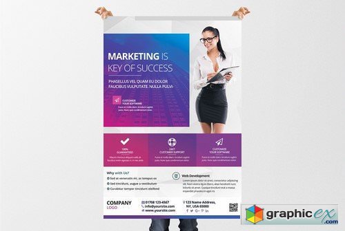Corporate Ad - PSD Flyer Template