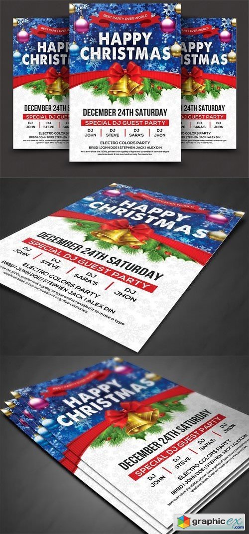 Christmas Party Flyer 2031634
