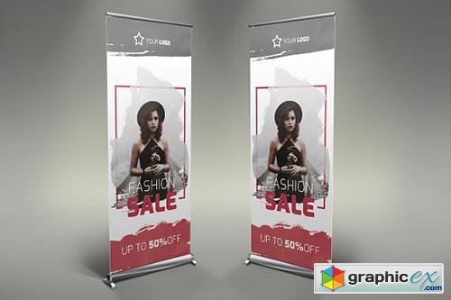 Womens Clothing Roll Up Banner 2109769