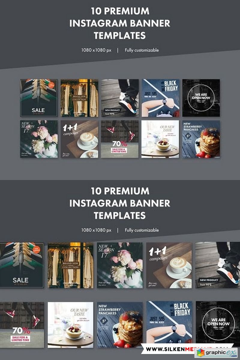 10 Premium Instagram Banners