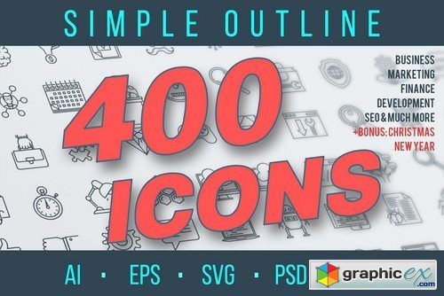 Outline Icons Pack