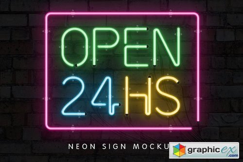 The Neon Font & Sign Collection
