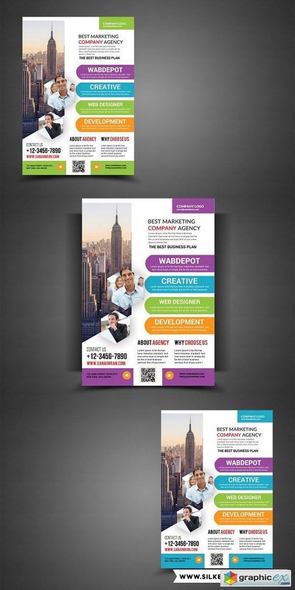 Multipurpose Business Flyer Template 2129585